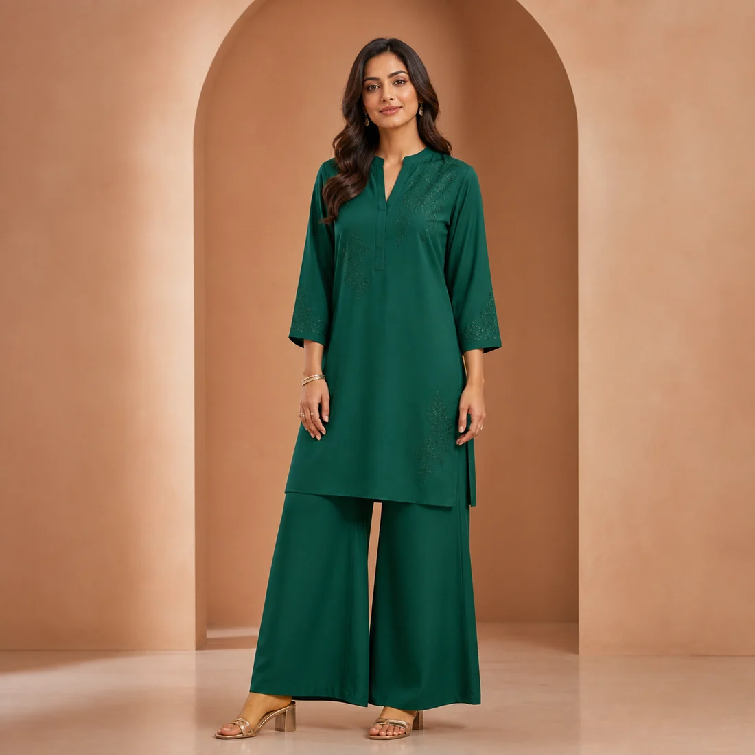 Emerald modern co-ord set